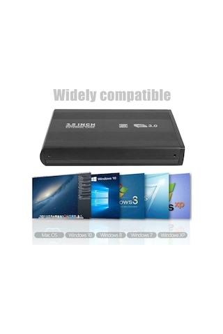 3.5" İnç Usb 3.0 Sata Harici Metal Hard Disk Hdd Kutusu Dd-130T