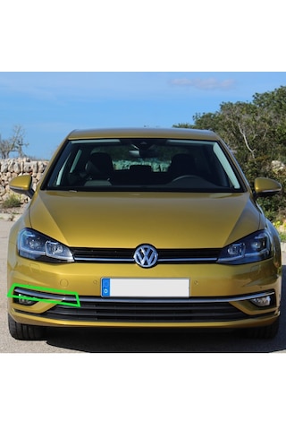 VW Golf 7.5 2018-20 Ön Tampon Sağ Sis Farı Krom Çıtası 5G0854662F