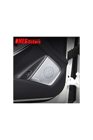 Mercedes W117 Burmester Hoparlör Kapakları 4 Parça 2013-2019 Krom Kapak