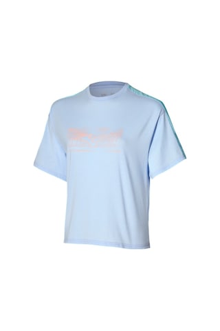 Athletics Graphic Kadın Tişört Lila Mavi