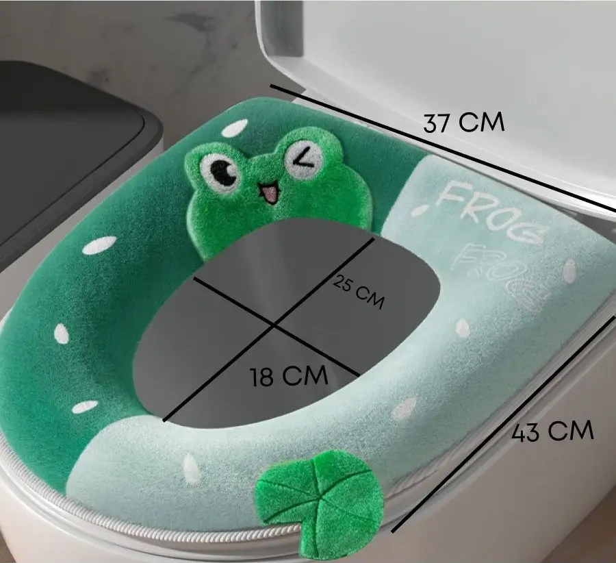 Shalabelle Tuvalet İçin Yumuşak Oturma Kılıfı 164137311 Yeşil