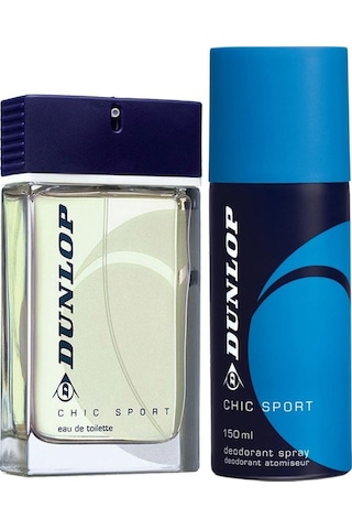 Dunlop Chic Sport Erkek Parfüm EDT 100 ML + Deodorant 150 ML
