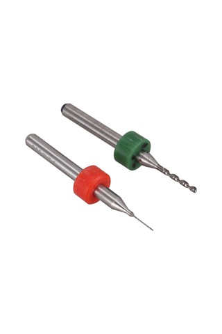 Sointeresting 10'lu Paket Karbür Mini Matkap Uçları Cnc Pcb 0,3-1,2 Mm