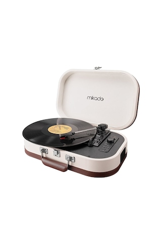 Nostalgia Mn-101 Pikap Fil Dişi Usb+rca+bluetooth Destekli Müzik Kutusu