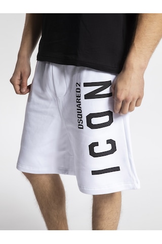 Dsquared2 Erkek Şort 2352 Beyaz