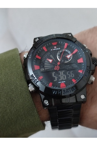 Naviforce Erkek Kol Saati Çift Kordonlu Dijital & Analog 2102