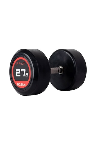 313 Spor 27.5 KG Kauçuk Kaplı Olimpik Dambıl - 1 Adet