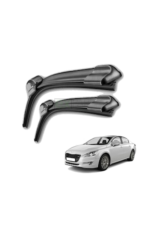 Peugeot 508 Ön Cam Silecek Süpürgesi Takımı 2011 - 2017 Peugeot 508 Gt Ön Silecek