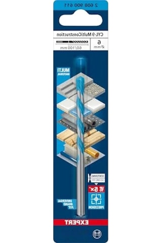 Multiconstruction Delme Uçları Ø 6,00x100 Mm