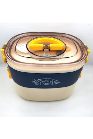 Vagonlife Çelik Yemek Kabı Bölmeli - Lunch Box Bl50251-2