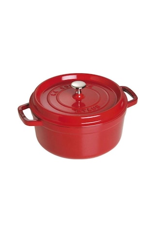 Staub La Cocotte Döküm Tencere Kiraz 24 CM 3.8 L Yuvarlak