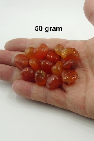 Karnelyan Akik Küçük Parçalar 50 Gram 116