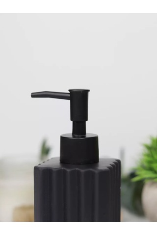 Denezo Seramik Sıvı Sabunluk, Banyo Dağıtıcısı 211382805 Siyah