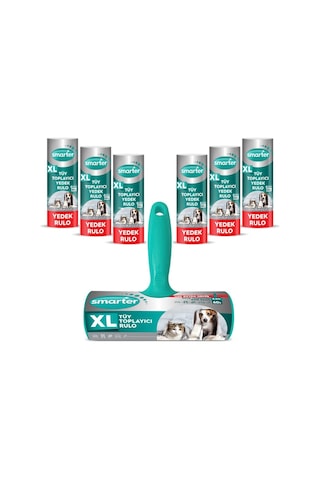Smarter Tüy Toplayıcı XL Boy + 6 Yedek Rulo Smarter Tüy Toplayıcı XL Boy + 6 Yedek Rulo