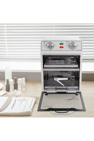 Yüksek Isılı Manikür Dental Kuru Hava Sterilizasyon Makinesi 8lt Sm-220