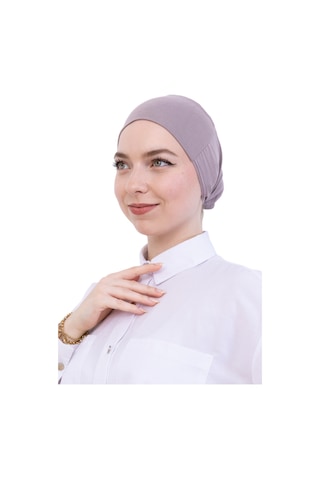 Modish Group Pratik Bone Pamuklu Tesettür İç Bone, Başörtüsü İçin Hazır Viskon Şapka, Namaz Günlük Kullanım İçin Açık Vizon