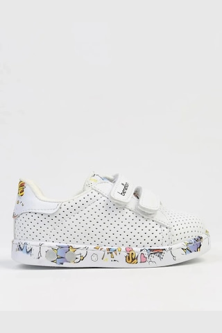 Benetton Bn-31517 Rahat Ortopedik Taban Kız Çocuk Ayakkabısı Beyaz