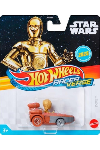 Hot Wheels Racerverse Star Wars C-3po Jbk31 Renkli