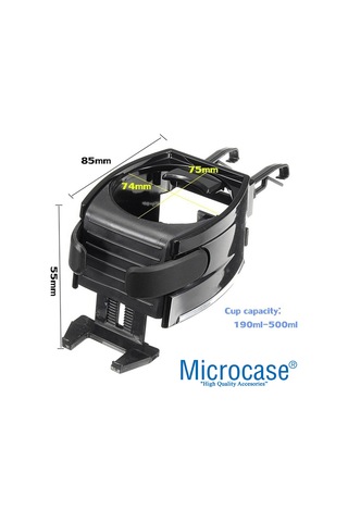 Araç İçi Bardak İçecek Ve Telefon Tutucu Havalandırma - Al4013