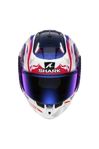 Kask Shark Skwal İ3 Replıca Zarco Gp Kapalı Beyaz/mavi