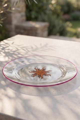 Fortuna 4'lü Pasta Tabağı Seti 19 Cm Çok Renkli