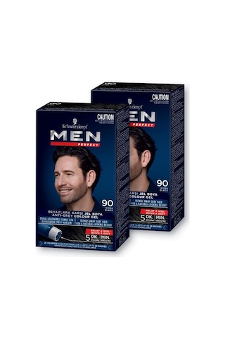 Schwarzkopf Men Perfect Saç Boyası 90 - Siyah X 2 Adet