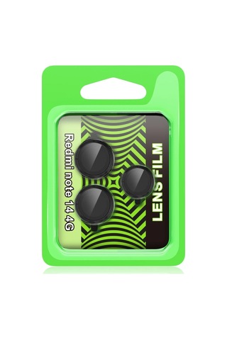 Mey İthalat Redmi Note 14 4g Raze Metal Kamera Lens - Siyah