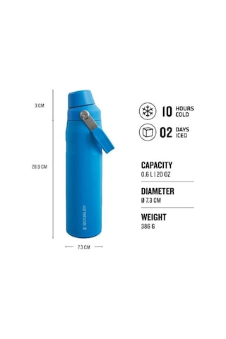 Stanley The Aerolight Iceflow Soğuk Su Termosu 0.6 LT Mavi