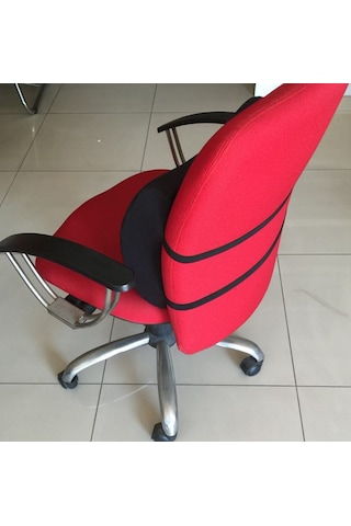 Viscoli Ortopedik Boyun Seyahat Yastığı Kadife Kılıf+Bel Minder