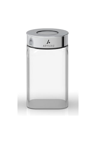 Aryıldız Timeless Square L Saklama Kabı 1000 ML Şeffaf