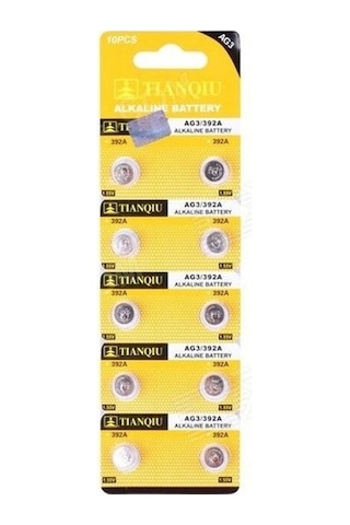 Tianqiu AG3/392A 1.55V Alkalin Pil 10'lu