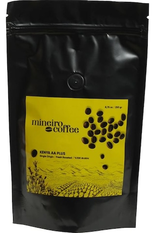 Mineiro Coffee Kenya AA Plus Öğütülmüş Filtre Kahve 250 G