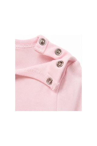 H&c Coolboy H&c Uzun Kollu Omuz Çıtçıtlı Bebek Body %100 Pamuk Pembe