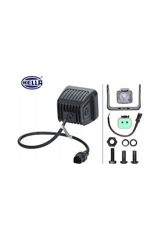 HELLA 10V-30V OFF-ROAD LAMBA 40W 5700K 3000 LÜMEN (GENİŞ AÇI) (4