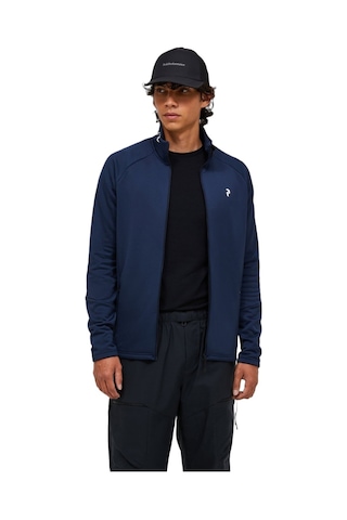 Peak Performance Peak Performance Rider Essentials Zip Erkek Mavi Fleece 35703 Lacivert