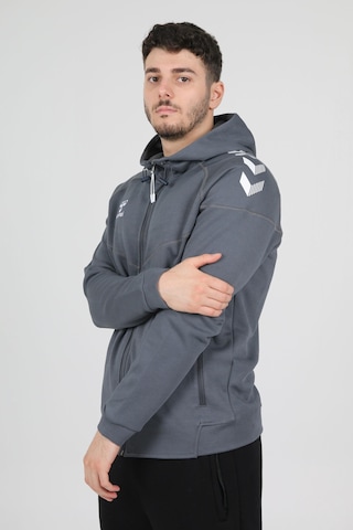 Hummel Armin Pro Pamuklu Sweatshirt Antrasit