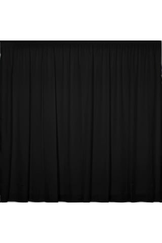 En 140 Cm.boy 250 Cm.blackout Karartma Fon Perde.siyah Renk Siyah