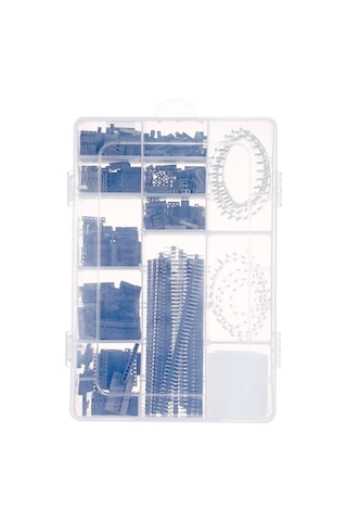 Kosona 1450 Adet 2.54mm Dupont Bağlantı Seti: Erkek/dişi Soketler, Kutu Konteynerli, Arduino/raspberry Pi Uyumlu Elektronik Projeler İçin