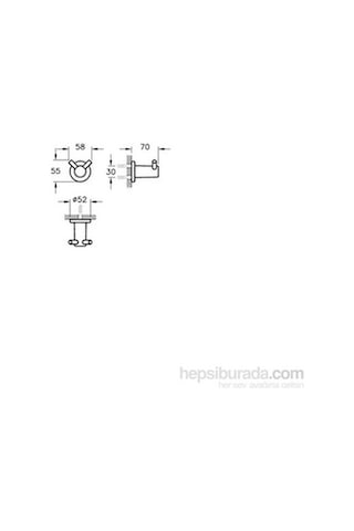 Artema Ilia Askı. Krom Çok Renkli