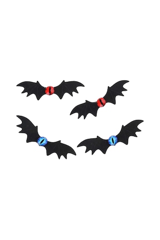 Kızlar İçin Saç Tokaları Gotik Cadılar Bayramı Cosplay Şeytan Kan Diğer