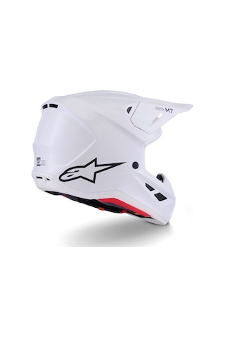 Alpinestars Sm7 Off-Road Cross Kaskı Beyaz