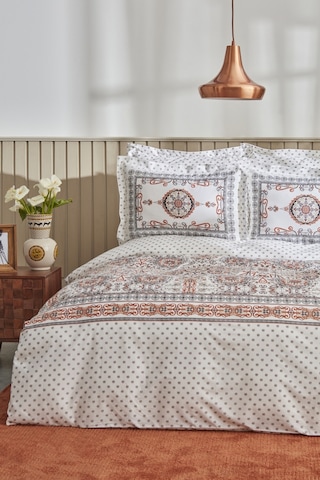 Karaca Home Aprika %100 Pamuk Tek Kişilik Nevresim Takımı Kiremit 200.22.05.0020