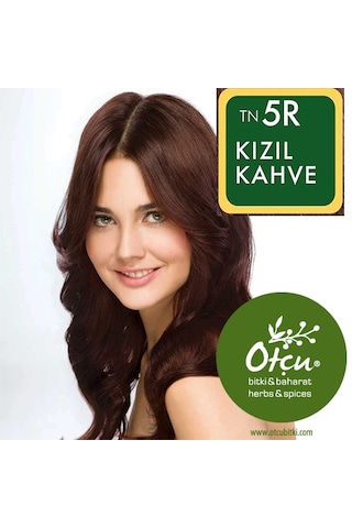 Natural Colors 5R Kızıl Kahve Organik Saç Boyası (436906714)
