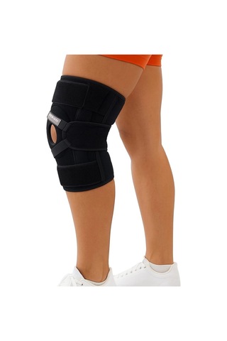 Semel Ayarlanabilir Patella Destekli Ligamentli Menüsküs Çapraz Bağ Koruma Spor Koşu İçin Silikonlu Dizlik Çok Renkli