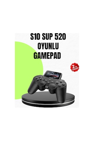 Orijinal 2025 S10 Gamepad 520 Oyunlu Hdmı Tv Bağlantılı A Kalite Atari