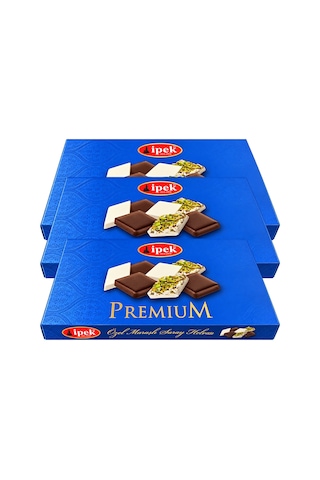 İpek Pişmaniye Premium Karışık Saray Helvası 290 Gr 3 Lü
