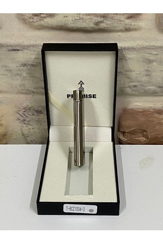 Promise Marka Gri Renk Gazlı İnce Kişiye Özel Çakmak