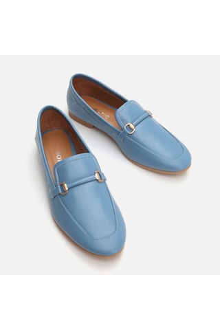 Hotiç Hakiki Deri Koyu Mavi Kadın Loafer 01ayh283260a690 Koyu Mavi