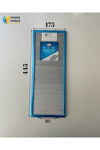Bosch Uyumlu: Dhı635hau 175x445 Mm Aspiratör & Davlumbaz Tel Yağ Filtresi Model: 00352813 17,5x44,5 Cm