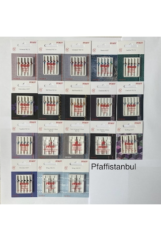 Pfaff İğne Seti 18'li Ekonomik Paket